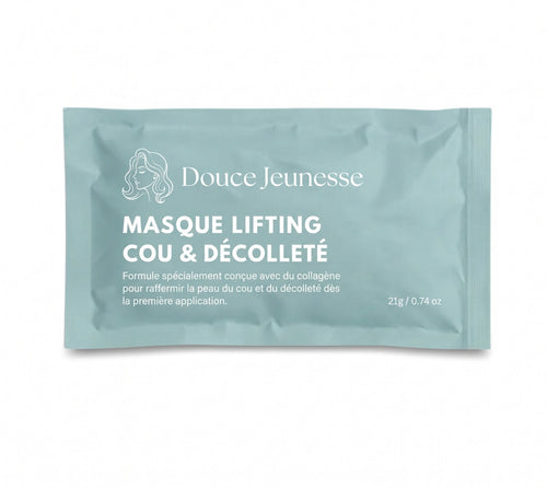 Masque au collagène cou et décolleté